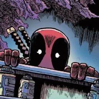 🔪 emoji deadpool - ☆ Telegram sticker 21 of 74