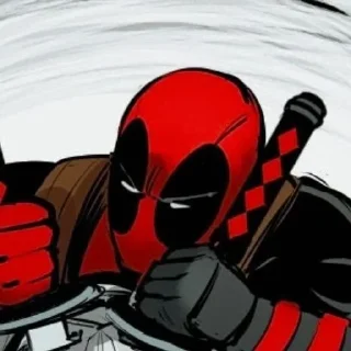 🔪 emoji deadpool - ☆ Telegram sticker 12 of 74
