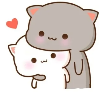 ❤️ emoji Lovecats Telegram sticker 14 of 39