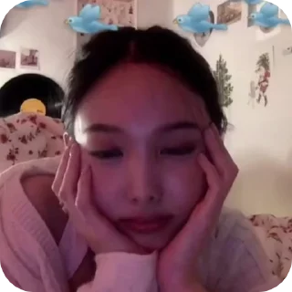 🦜 emoji 💗Nayeon by @lilkimynriyan Telegram sticker 14 of 38