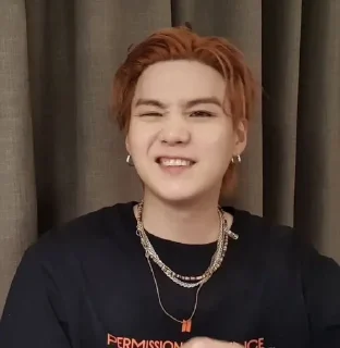 🍁 emoji *･ﾟyoongi by @helpbyvil :: Telegram sticker 8 of 16