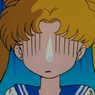 😰 emoji сейлор мун классная Telegram sticker 16 of 120