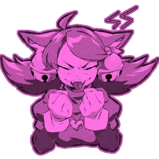 💢 emoji Mad Mew Mew! Telegram sticker 8 of 14
