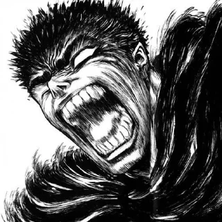 😤 emoji BERSERK Telegram sticker 5 of 51