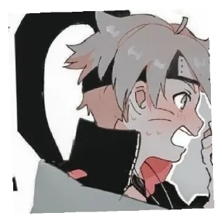 ☺️ emoji разные шипы Боруто Telegram sticker 9 of 21
