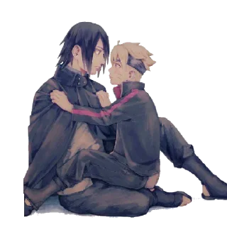 ☺️ emoji разные шипы Боруто Telegram sticker 16 of 21