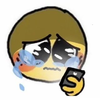 😭 emoji Смайлики Telegram sticker 18 of 120