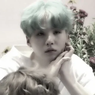 😇 emoji min yoongi Telegram sticker 12 of 19