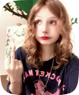 🖕 emoji Lilnix Telegram sticker 7 of 31