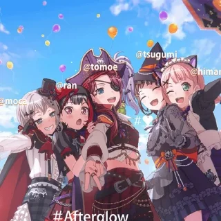 Sticker from ✧ Томоэ @Bandori_Zz