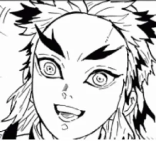 🌟 emoji 🔥Rengoku Kyoujurou🔥 Telegram sticker 22 of 81