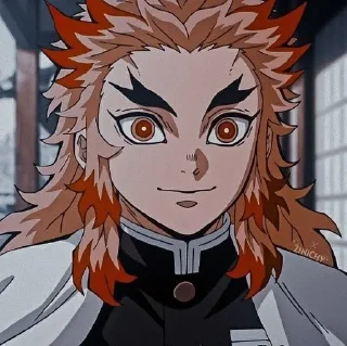 🌟 emoji 🔥Rengoku Kyoujurou🔥 Telegram sticker 13 of 81