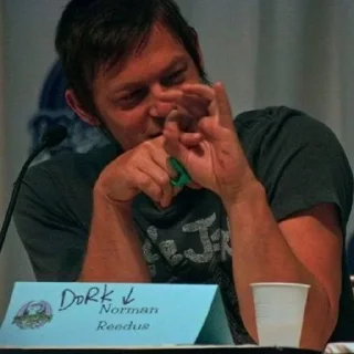 😏 emoji daryldixon Telegram sticker 14 of 55
