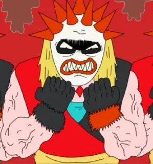 🤬 emoji Superjail! The triplets♦ Telegram sticker 21 of 33