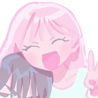 🤍 emoji 𓏵   𝑴𝒊𝒛𝒊   ⥂  @maraf3t Telegram sticker 13 of 55