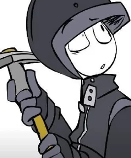 🤨 emoji Climber Telegram sticker 20 of 44