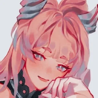 🐠 emoji 🐠Kokomi🐠 @kaori_stiker Telegram sticker 14 of 65