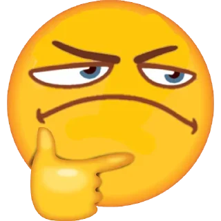 🤨 emoji айм mouth ебал ю Telegram sticker 14 of 120