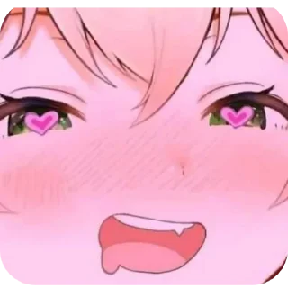 😍 emoji Розовая няша Telegram sticker 11 of 31