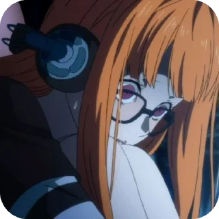 😟 emoji Розовая няша Telegram sticker 15 of 31