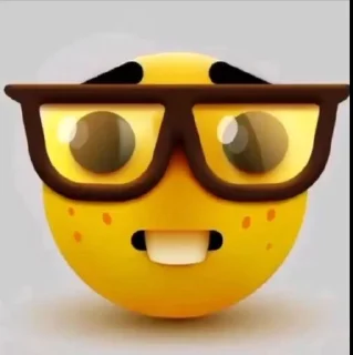 🤓 emoji мемы @stikerssony Telegram sticker 6 of 6
