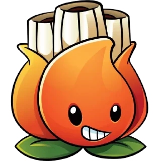🤓 emoji plants vs zombies @this_is_sticker_party Telegram sticker 1 of 46