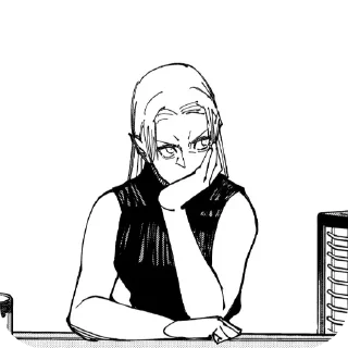 🪑 emoji Юки Цукумо Telegram sticker 18 of 30