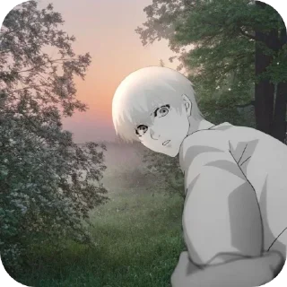 😦 emoji Kaneki x suza Telegram sticker 14 of 15