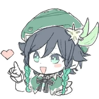 ❤ emoji Venti Telegram sticker 21 of 95