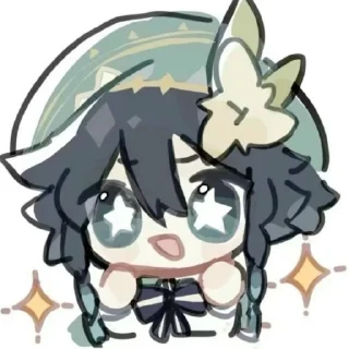 🤩 emoji Venti Telegram sticker 5 of 95