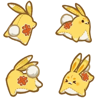 🐰 emoji Геншин Импакт Telegram sticker 24 of 107