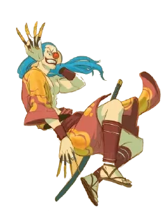 😁 emoji 🤡<>{•°•Багги•°•}<>🤡 @One_6Piece Telegram sticker 8 of 120