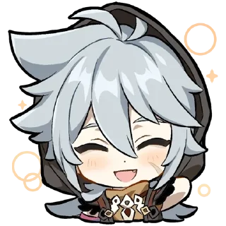 😄 emoji Геншин Импакт Telegram sticker 13 of 107