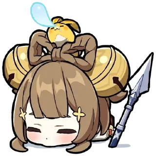 😓 emoji Геншин Импакт Telegram sticker 19 of 107