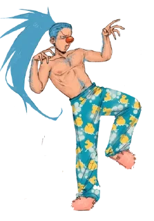 😠 emoji 🤡<>{•°•Багги•°•}<>🤡 @One_6Piece Telegram sticker 14 of 120