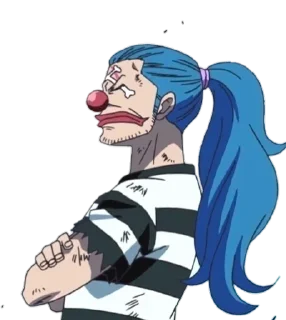 😞 emoji 🤡<>{•°•Багги•°•}<>🤡 @One_6Piece Telegram sticker 18 of 120