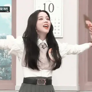 👾 emoji ˖ ་.JISOO ! ? ★ ▸ by @lomicor Telegram sticker 8 of 40