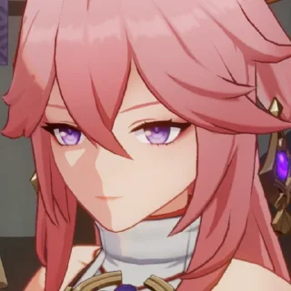 😤 emoji yae my beloved Telegram sticker 5 of 21
