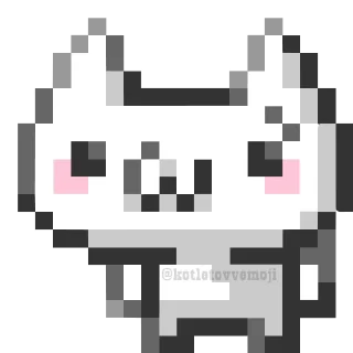😍 emoji toro cat ➜ @kotletovvemoji Telegram sticker 13 of 50
