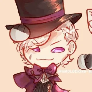 🎩 emoji ✩𝐋𝐲𝐧𝐞𝐲✩ from @i_love_v_e_n_n Telegram sticker 14 of 50