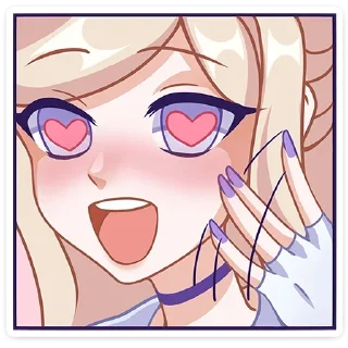 😍 emoji 🥰 Telegram sticker 6 of 116