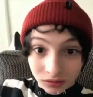 🌟 emoji Finn Wolfhard Telegram sticker 20 of 49
