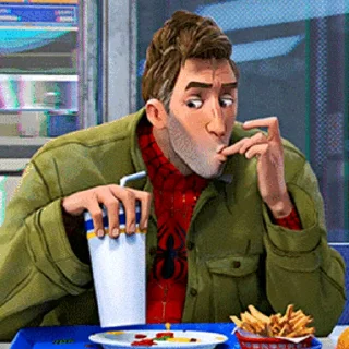 🫠 emoji OtherSpiderVerse @otherworlds_tg Telegram sticker 6 of 50