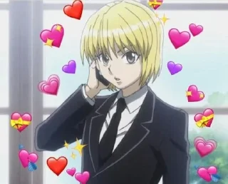 ❤ emoji курапика от недотёпи @n0vq00 Telegram sticker 21 of 101