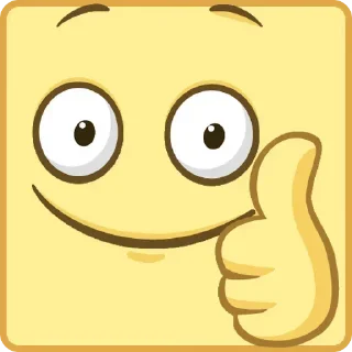 👍 emoji Автор скрыт Telegram sticker 8 of 50