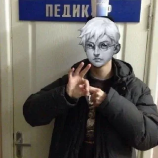 Sticker from Зайчик