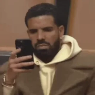 🤨 emoji Drake @mousepr Telegram sticker 5 of 58