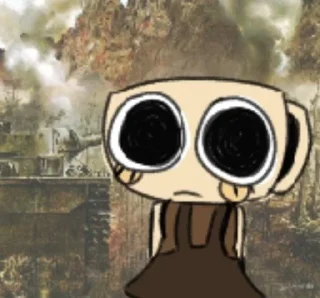 🌟 emoji DW Toons Взгляд в пустоту Telegram sticker 21 of 33