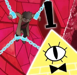 ⚠️ emoji гад треугольный Telegram sticker 10 of 87