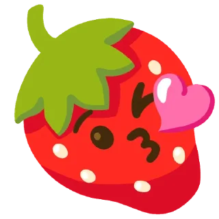 😘 emoji 🍓 Telegram sticker 14 of 110